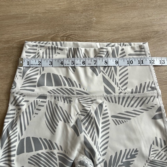Aerie Play Palm Leaf Print Leggings SZ M - Picture 4 of 7